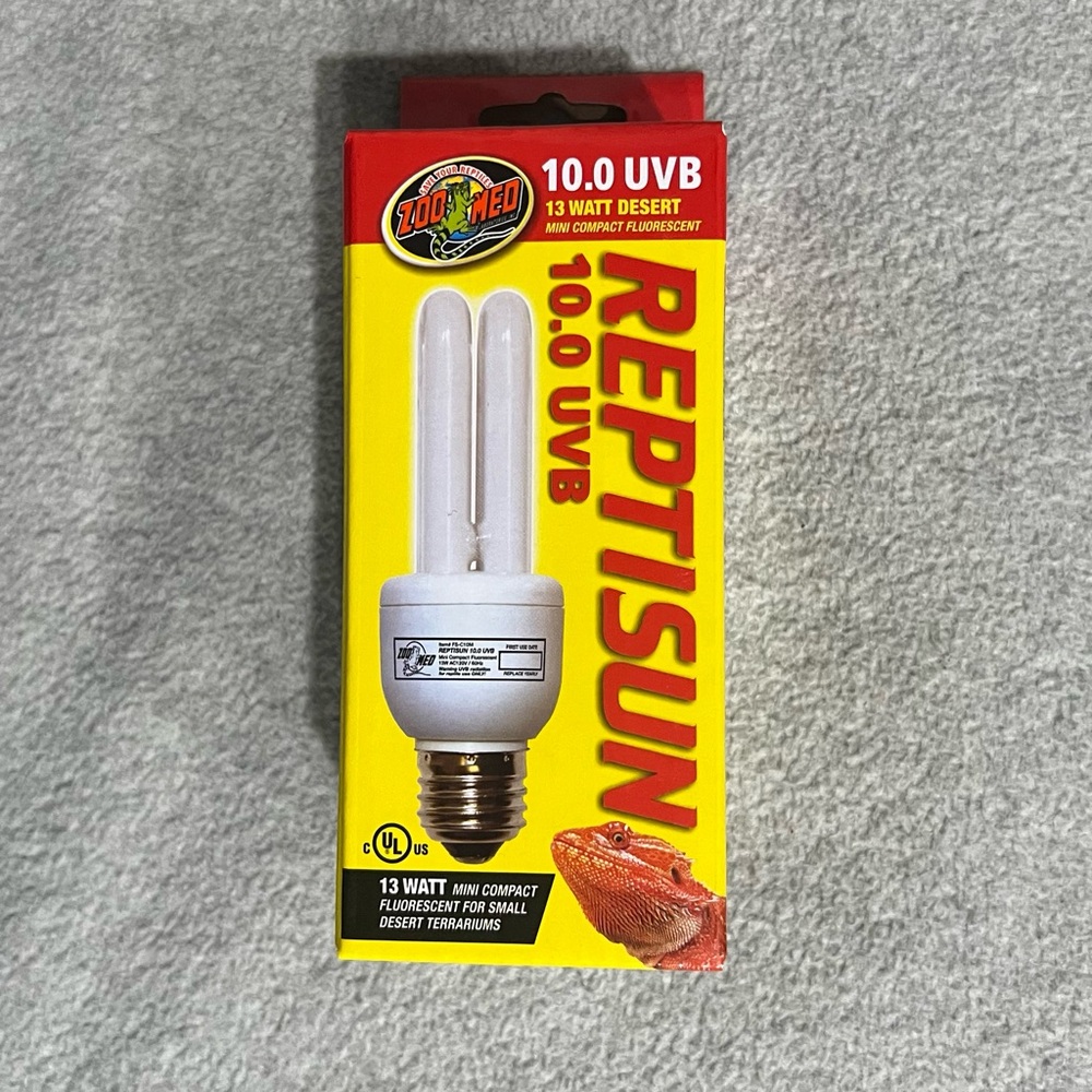 Zoo Med ReptiSun 10.0 Mini Compact Fluorescent Lamp 13 Watts